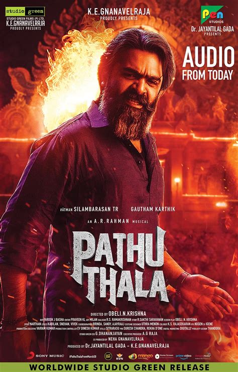 Pathu Thala Tamil Movie Pooja Shooting Stills Location Photos