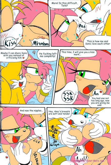 Rule 34 Amy Rose Anthro Breast Grab Breasts Canine Dialog Female
