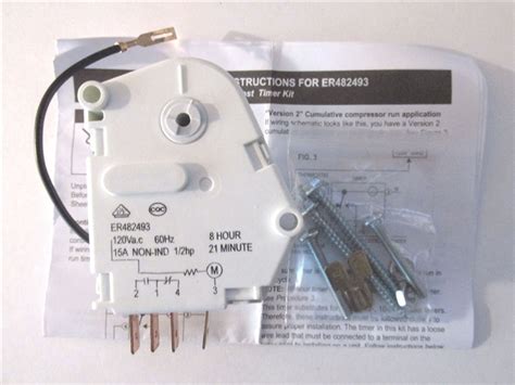 482493 Defrost Timer For Whirlpool Refrigerator