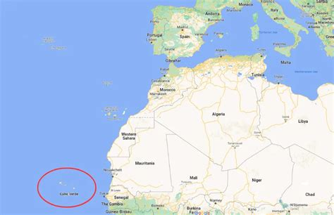 Where Is Cape Verde Located Which Islands Form Cape Verde