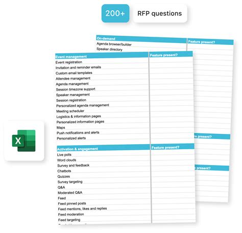 Life Science Event Platform Rfp Template - SpotMe