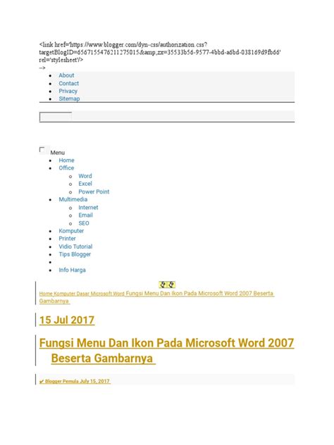 Software yang digunakan pun terbilang mudah, karena kita bisa membuatnya melalui microsoft word. Cara Menggunakan Microsoft Word 2007 Beserta Gambarnya
