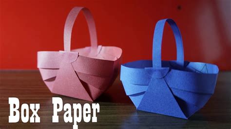 Origami Basket Easy Paper Lets Find Out How To Fold Origami Basket