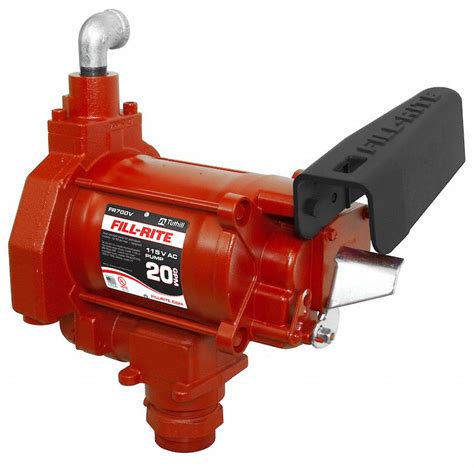 Fill Rite Fuel Transfer Pump 115v Ac 20 Gpm Gpm Cast Iron 13