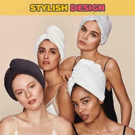 Magic Instant Dry Hair Towel ORIGINAL 2PCS EBay