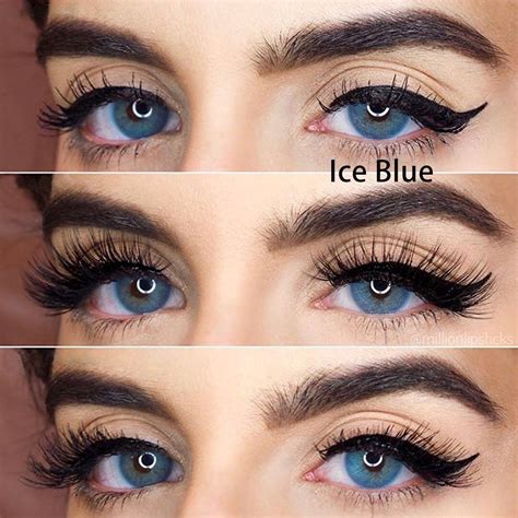 Vcee Ice Blue Colored Contact Lenses | Contact lenses colored, Colored contacts, Contact lenses