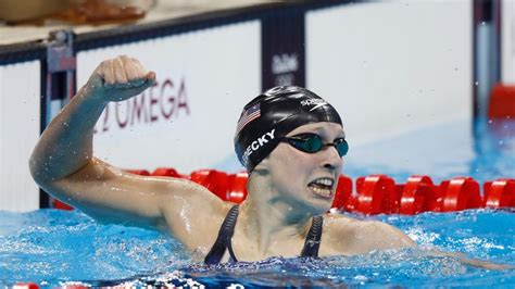 Jazz Carlin Second Behind Katie Ledecky In One Sided Olympic Swimming 800m Freestyle Final