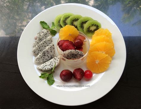 How To Arrange Fresh Fruits On A White Plate Live Life And Love