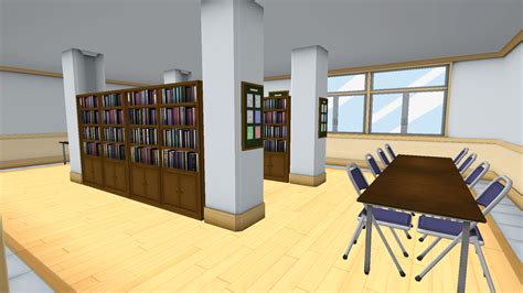 Library Yandere Simulator Wikia Fandom Powered By Wikia
