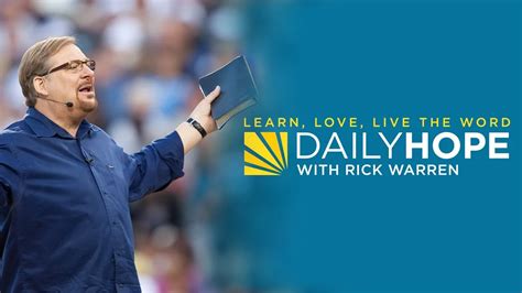 Pastor Ricks Daily Hope Trinity Broadcasting Network