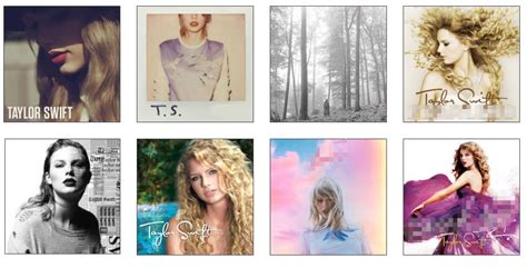 Taylor Swift Album Cover Printable