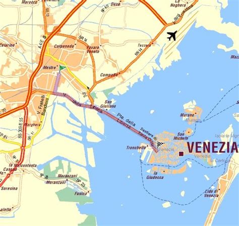 Ubicacion geográfica de Venecia - Dónde queda?