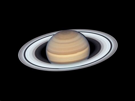 Observation De Saturne Depuis La Terre