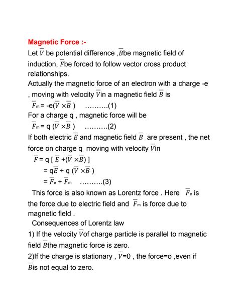 Solution Physics Magnetic Field Due To Electric Current Studypool