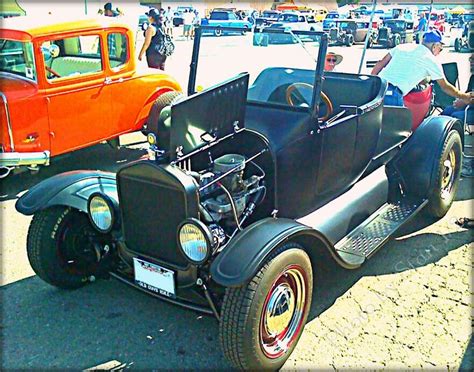 Model T Ford Street Rod With A Current 4 Cylinder Chevy Motor Chevy