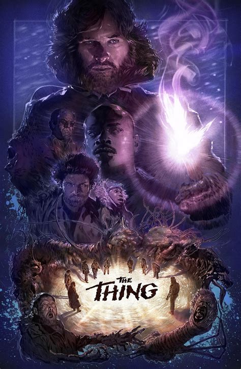 The Thing 1982 [1920 X 2940] Movie Poster Art Horror Movie Art