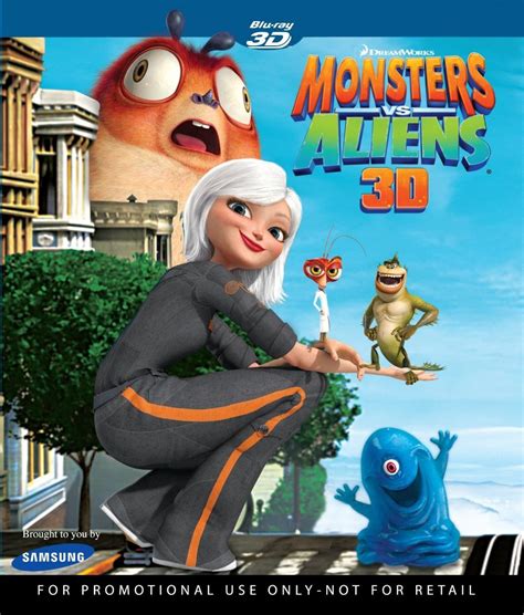 Blu Ray 3d Monstros Vs Alienígenas Imperdivel R 5990 Em