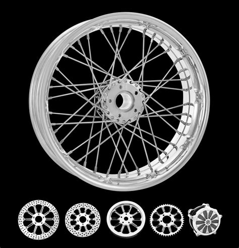 Pm Motorcycle Wire Wheels Spoked