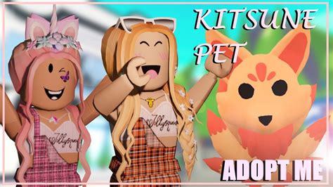 New Kitsune Pet Adopt Me Update Youtube