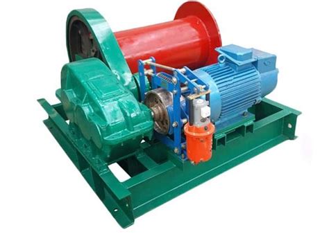 Small Capacity Lifting Electric Motor Winch 1 Ton For Steel Factory