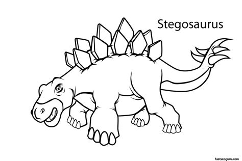 Printable Dinosaur Coloring Pages With Names | Dinosaur Party | Pinterest