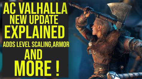 Assassin S Creed Valhalla New Update Adds Level Scaling And More