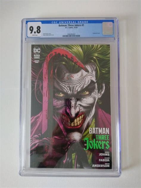 Batman Three Jokers Cgc White Pages Embossed Catawiki