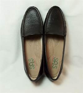 Ladies Sas Leather Shoes Size 9 Narrow By Montanayogosapphires