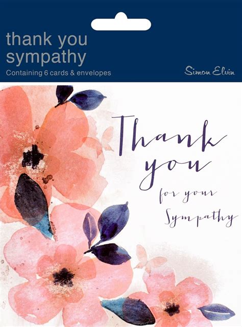 36 Multi Pack Thank You For Your Sympathy Cards And Envelopes