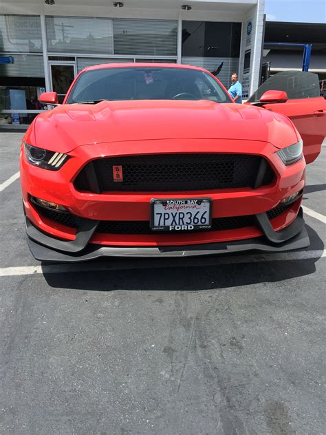 2015 Mustang Gt With Gt350 Swapped Bumper And Coyote Badge