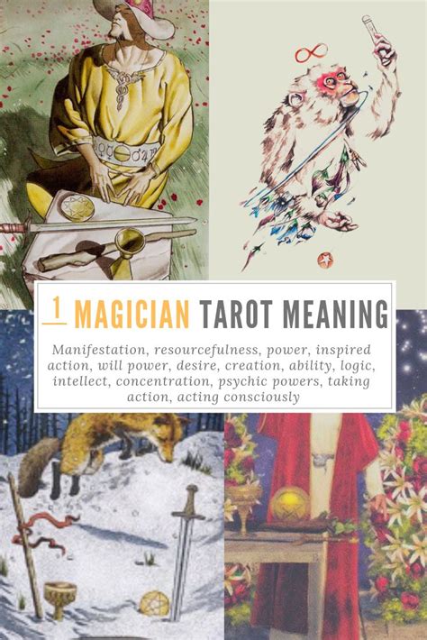 1 Magician Tarot Card Meaning Tarot Card Meanings The Magician