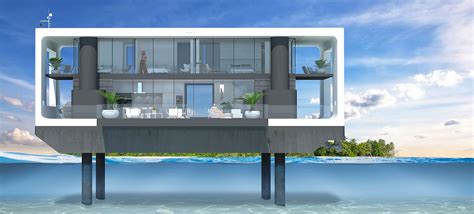 An architectural masterwork that takes the concept of living by design to a whole new level. Arkup Floating Homes Are Ready to Handle Anything