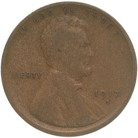 1917 S Lincoln Wheat Cent Fine Penny Fn Ebay