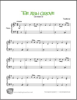 Volume 18 only and a great selection of related books, art and collectibles available now at abebooks.com. The Ash Grove | Easy Piano Sheet Music (Digital Print)