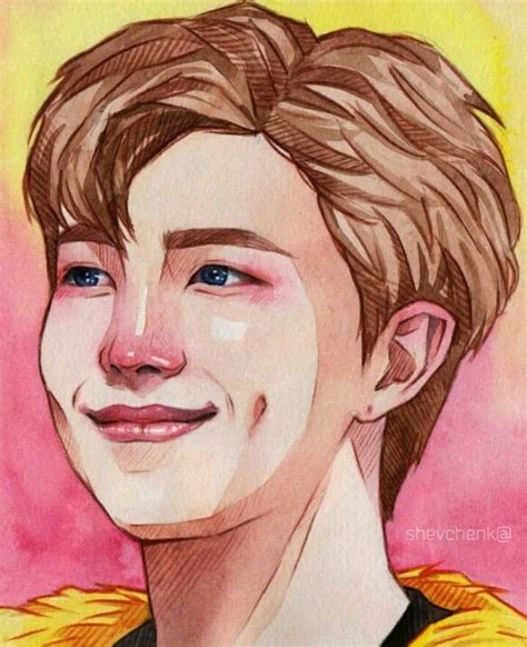 Image of anime art rm bts bangtan boys y7551 pencil sketch drawing. RM fanart😚#bts#rm | Dibujos sobre fantasía, Dibujos, Arte