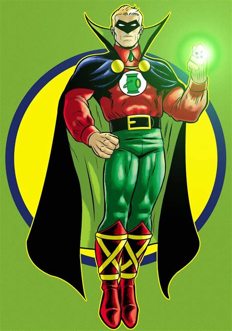 Alan Scott Green Lantern By Thuddleston On Deviantart Green Lantern