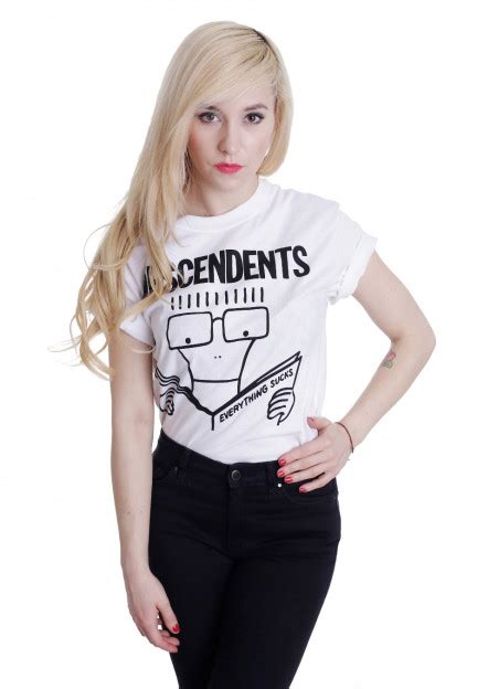 Descendents Everything Sucks White T Shirt Impericon En