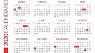Calendario laboral Madrid 2020: días festivos y puentes | Tribuna de la ...