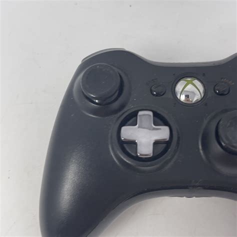 Microsoft Xbox 360 Wireless Controller Black Silver Transforming D