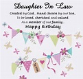 christian birthday cards for daughter in law - Birthday Card Ideas