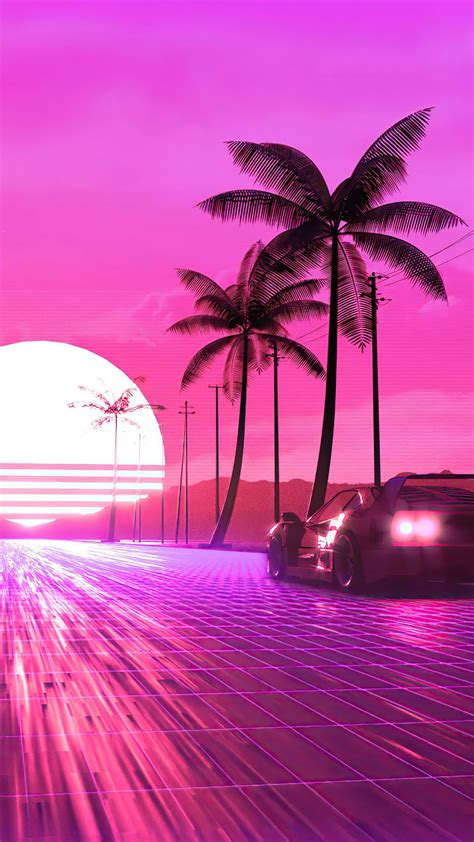 Synthwave Wallpapers Wallpaper Cave