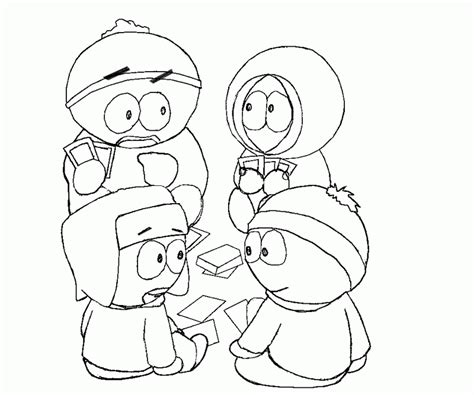 Choose your favorite coloring page and color it in bright colors. Printable South Park Coloring Pages - Coloring Home