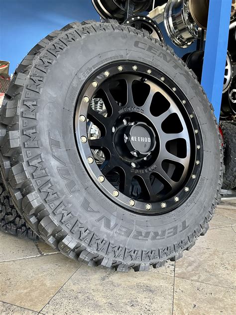 New 17” Method Rims And Nitto 33x1250 17 Ridge Grappler Tires For Sale
