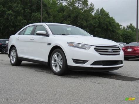 2018 Oxford White Ford Taurus Sel 128602207 Car Color