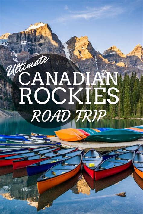 Vancouver To Banff Road Trip Itinerary Canadian Rockies Canadian