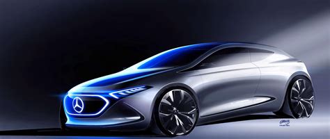 Mercedes Benz Delivers A Working Prototype Of All Electric Car Eqa