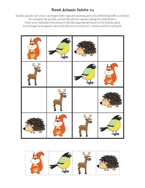 Diy Kids Animal Puzzle Printable Children Reception Activity Fun