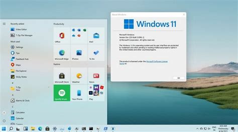 Windows 11 Rassurez Vous Le Menu Démarrer De Windows 10 Est Là