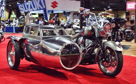 Cool Sidecar And Indian Motorcycle At Ims Long Beach Oc Rmotorcycles