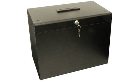 Buy Cathedral A4 Metal Box File Black Filing Cabinets And Office